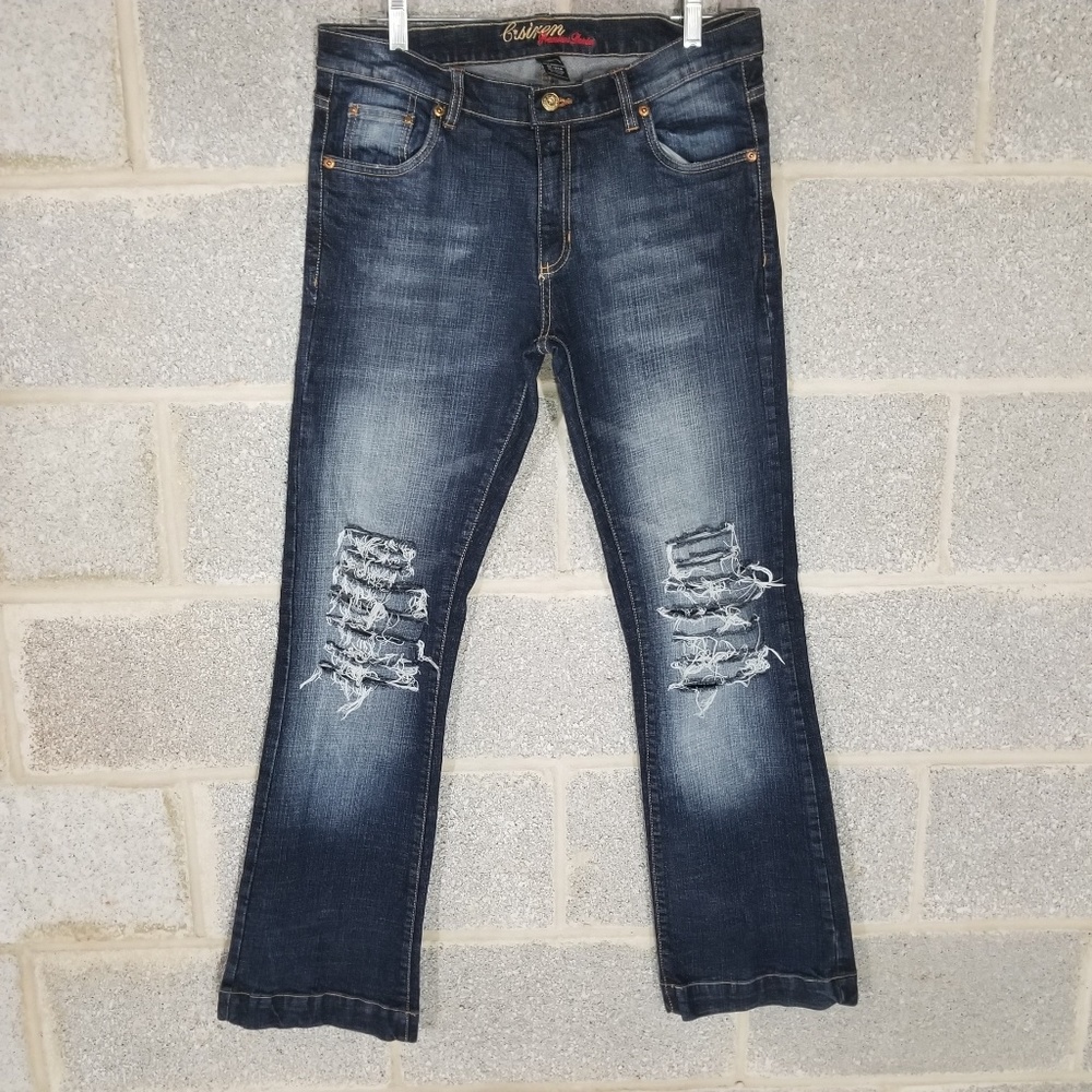 3/$20 C.Siren Junior's Distressed  Jeans Size 13